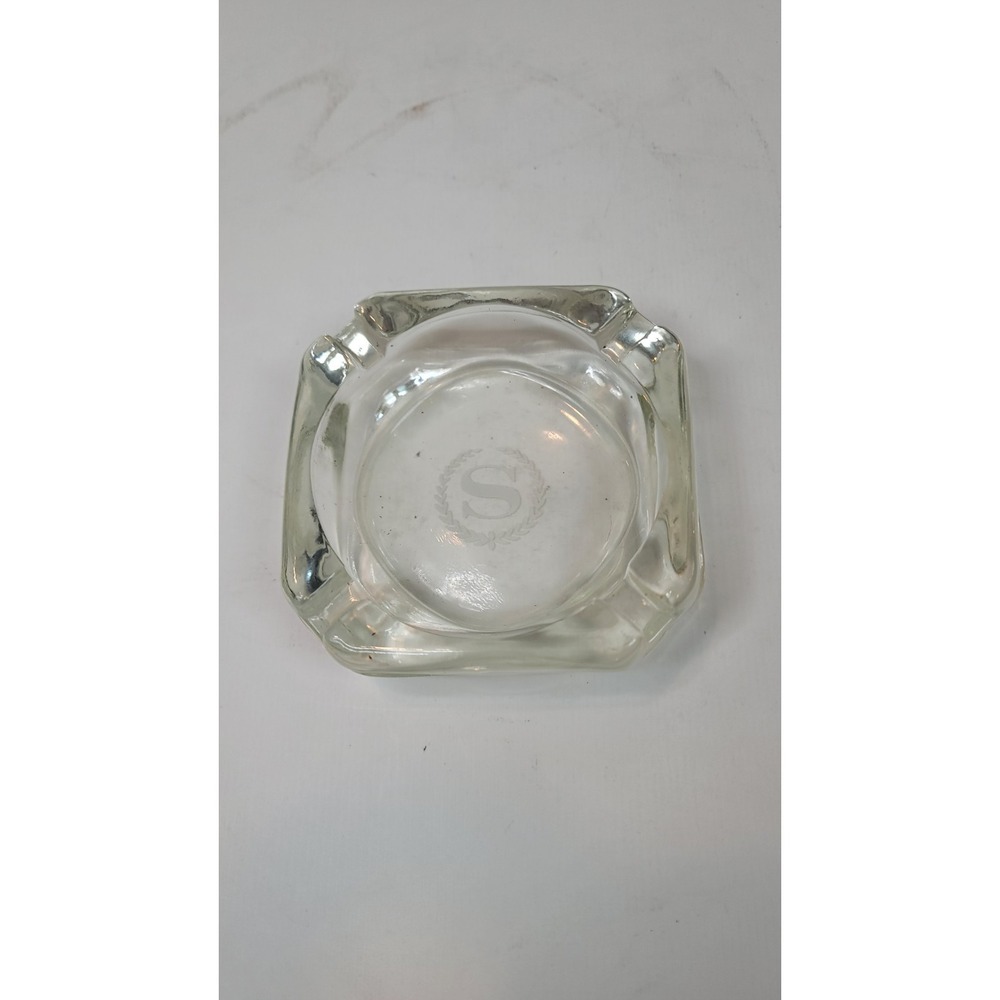 Vintage Sheraton Palm Springs 3.5" Glass Ashtray